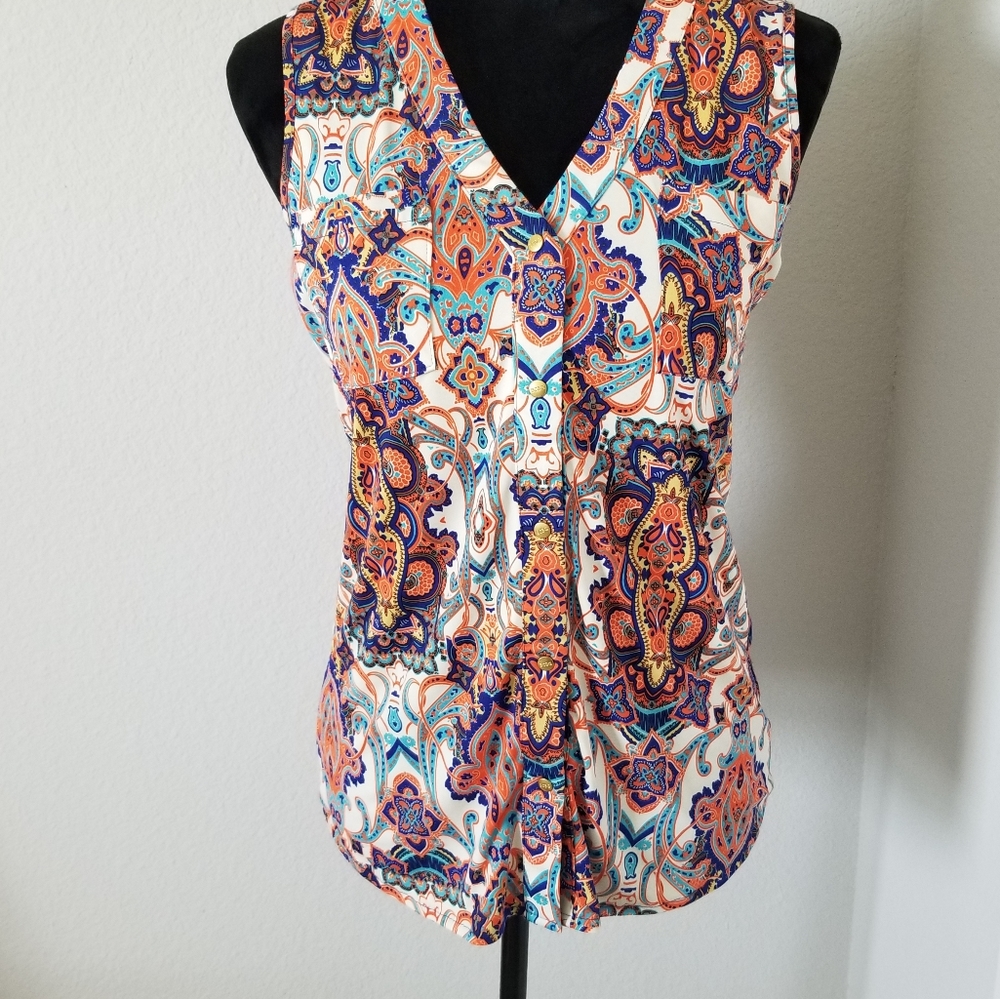 BCBG Maxazria sleeveless top~small